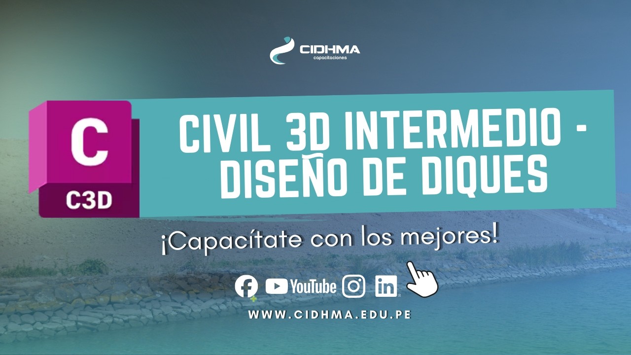 🛡️ DISEÑO DE DIQUES EN CIVIL 3D