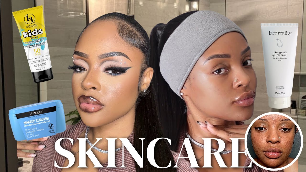 How to clear up Hormonal Acne FAST | My night time skincare routine