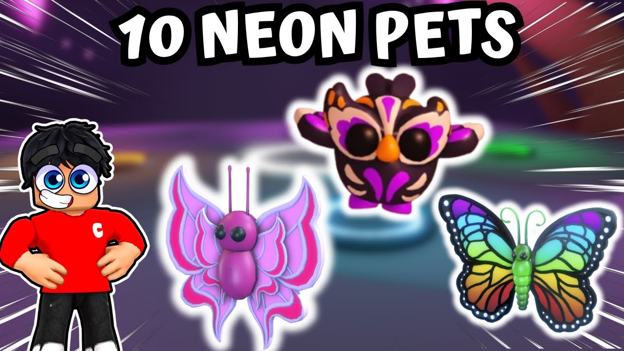 WIR MACHEN 10 PETS ZU NEON! 2 MEGA NEON PETS!