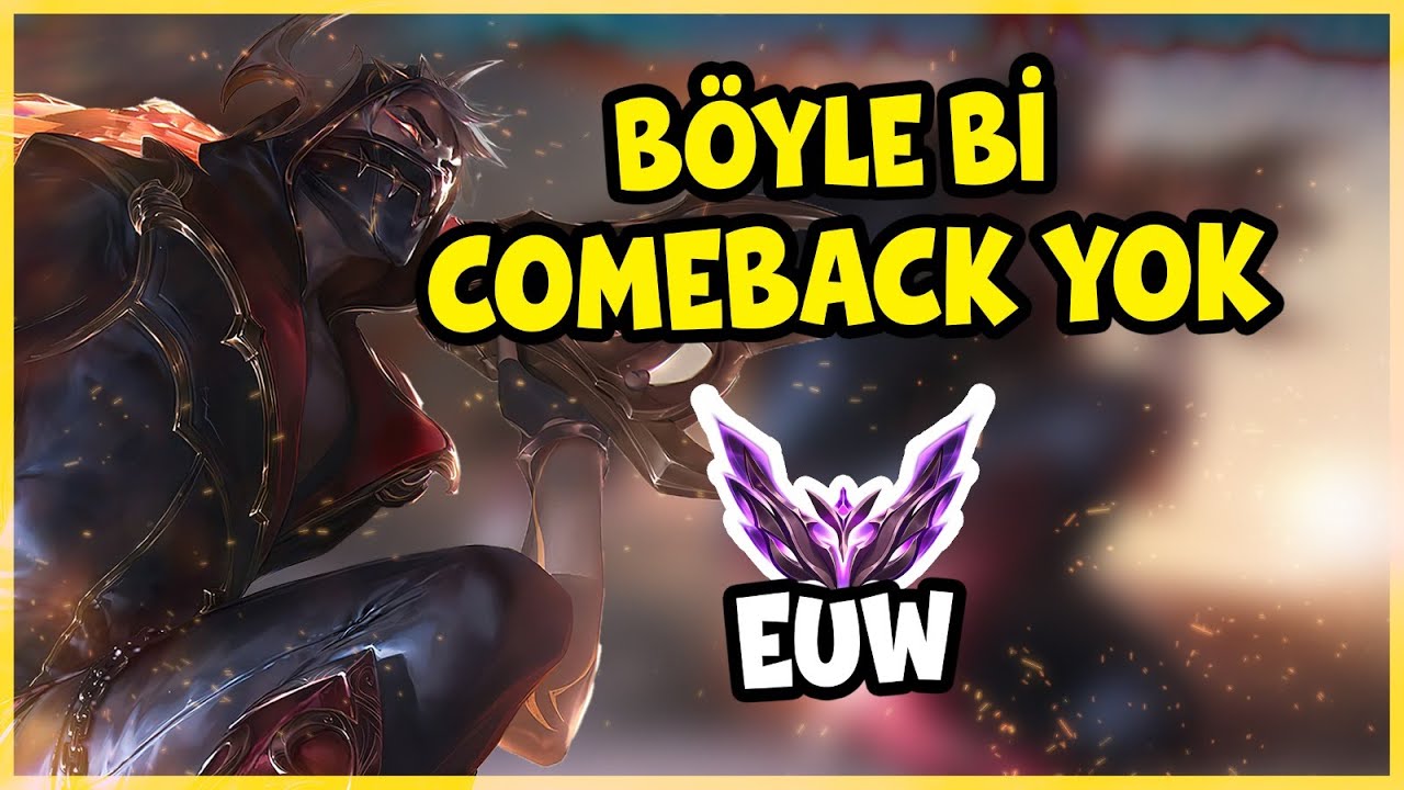 RAKİP HATA YAPIP OYUNU HEDİYE ETTİ EFSANE MAÇ ''EUW MASTER'' !!! | Apophis