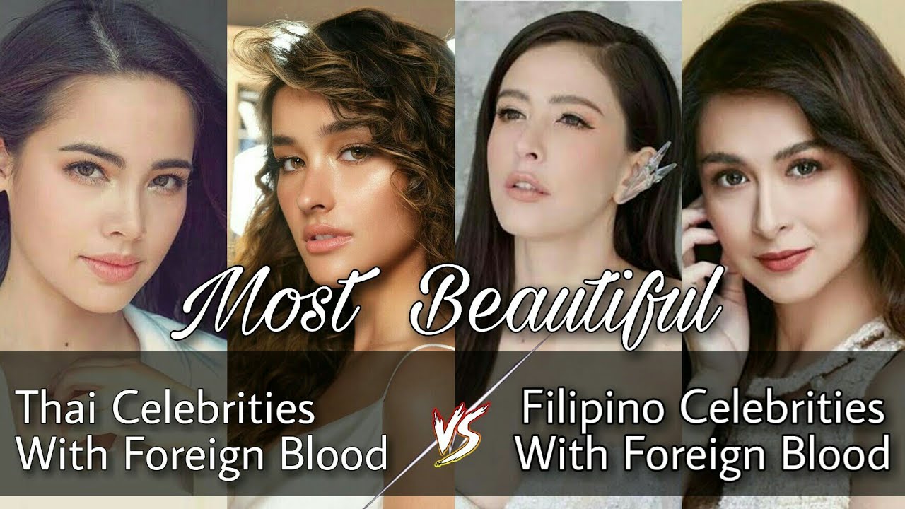 #Thai #Filipino #MixedBlood Thailand vs Philippines Mixed Blood Celebrities-Face-Off