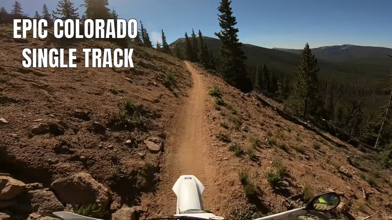 Colorado rocky single track | TE250i