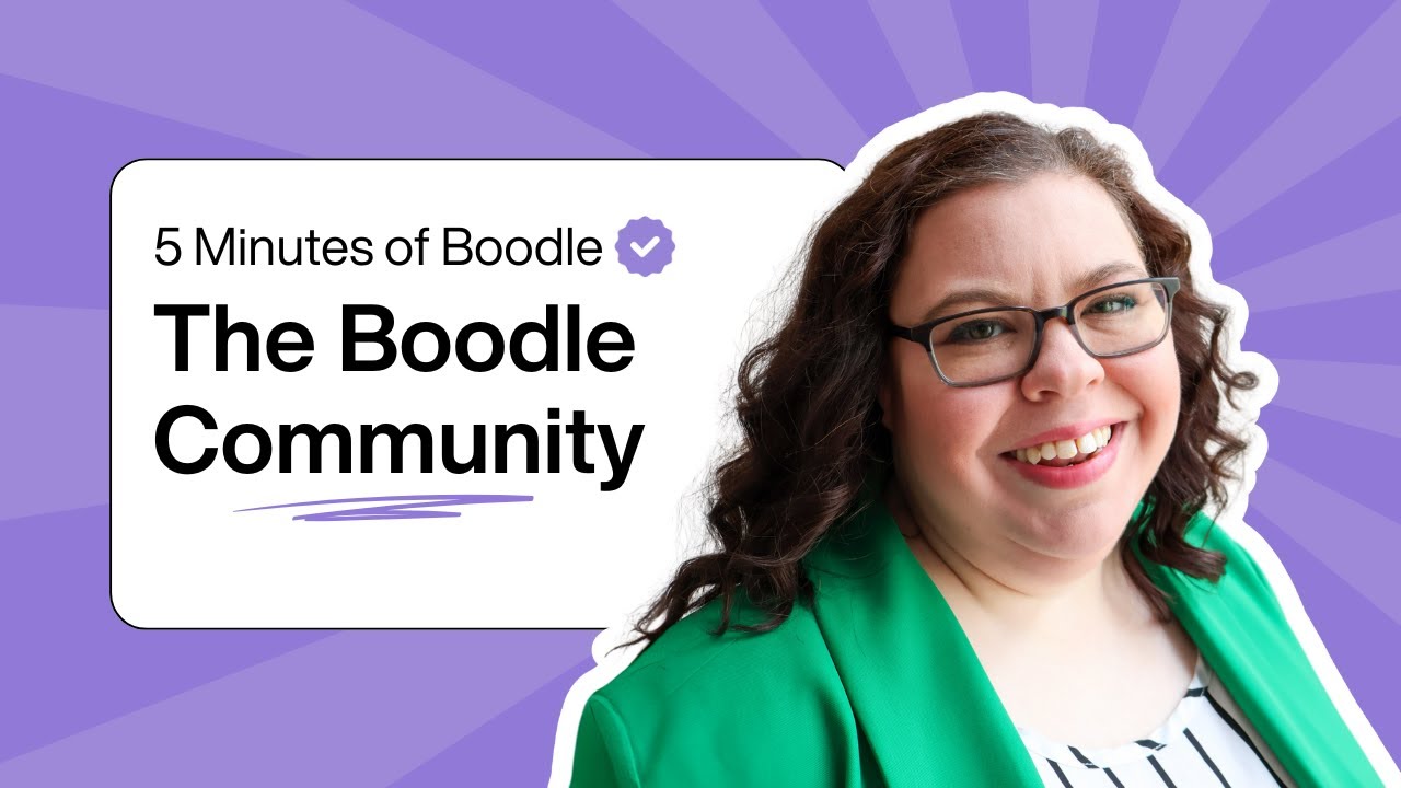 The Boodle Community (extra resources and support)