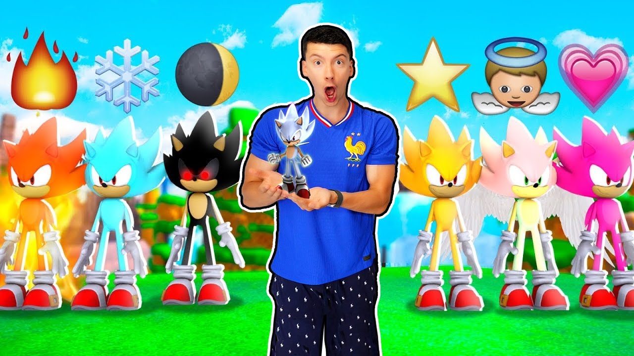 J'ENTRE DANS LE MONDE DES SONIC ET JE TROUVE PLUSIEURS VERSIONS SUPER RARE