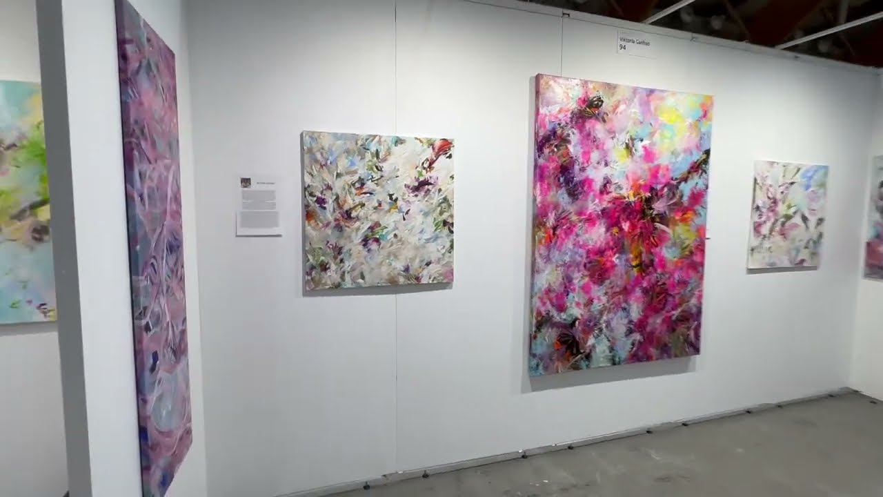 Viktoria Ganhao. Vision Art Fair. Marbella, Spain. 5.25.2024