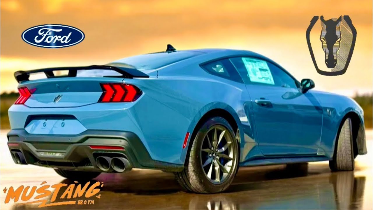 2025 Ford Mustang Dark Horse 🐎 500HP Is A True American 🇺🇸 Last V8 Muscle Car! Aggressive Sports Car