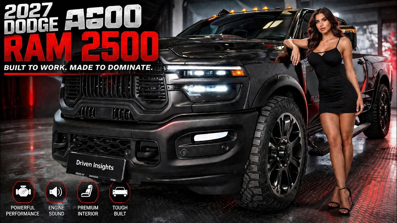 New 2027 Dodge RAM 2500 - Sound, Interior and Exterior