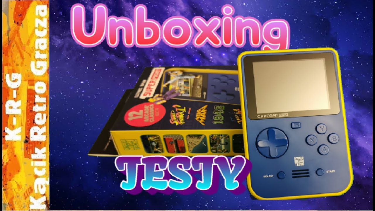 SUPER POCKET CAPCOM - NOWA PRZENOŚNA KONSOLKA DLA KAŻDEGO!!