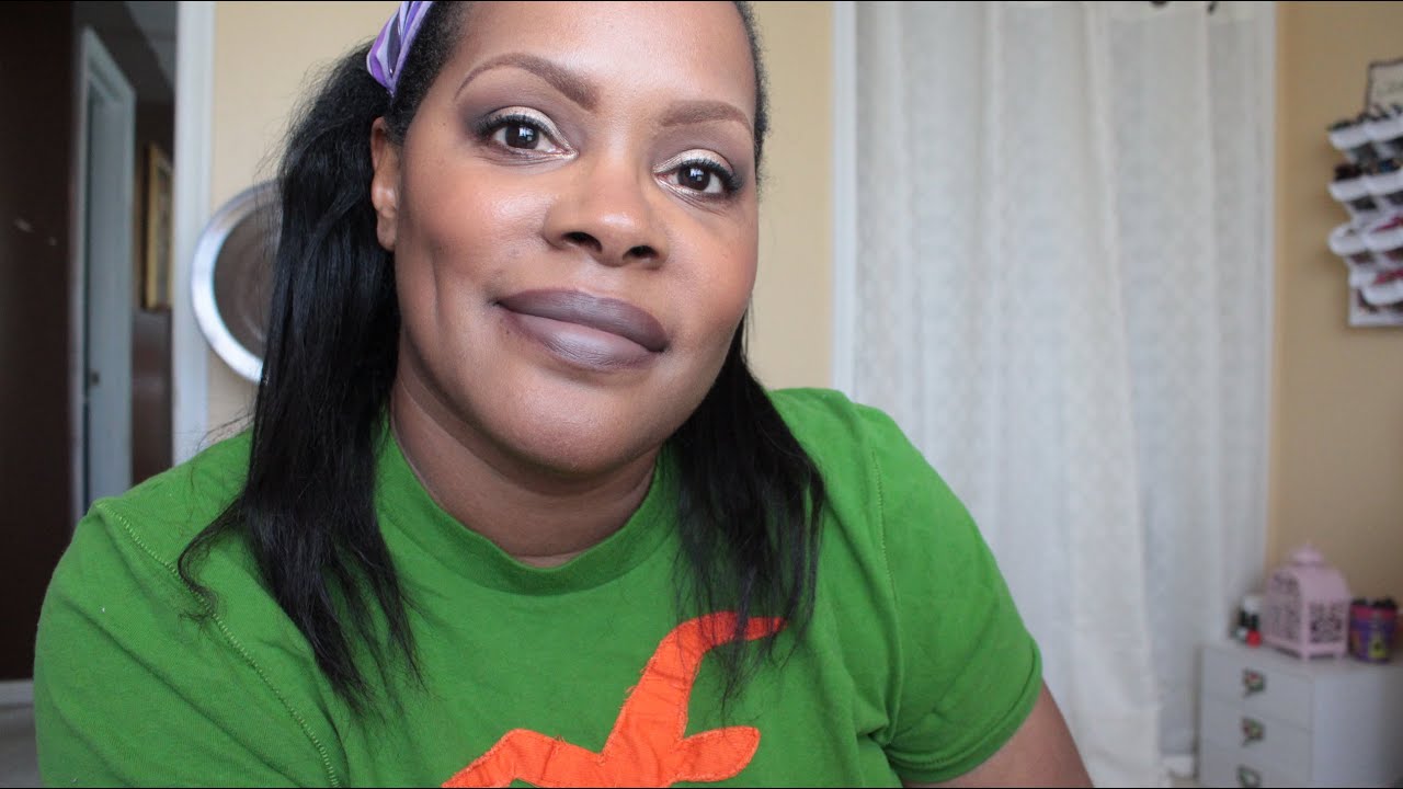 Tutorial: Monochromatic look featuring MAC's Stone Matte Lipstick