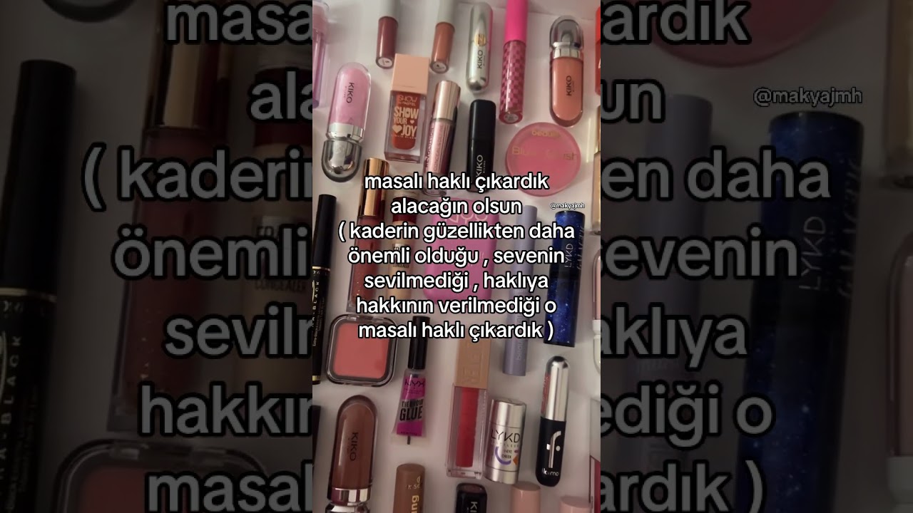 masal değil ger&ccedil;ek hayat #makyajmh #makyaj #masal #shorts #&ouml;neri #reklamdeğil reklam değildir
