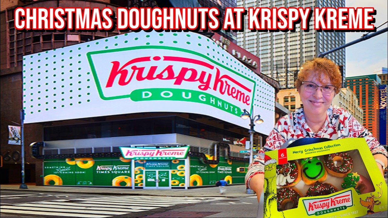 MERRY GRINCHMAS COLLECTION KRIPSY KREME DOUGHNUTS