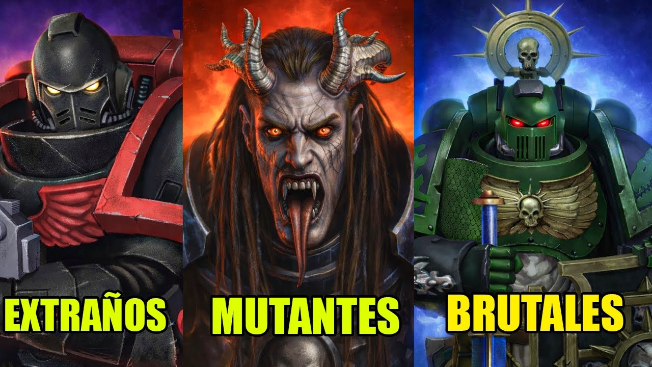 Lore de TODOS los Capítulos Sucesores de los Salamandras