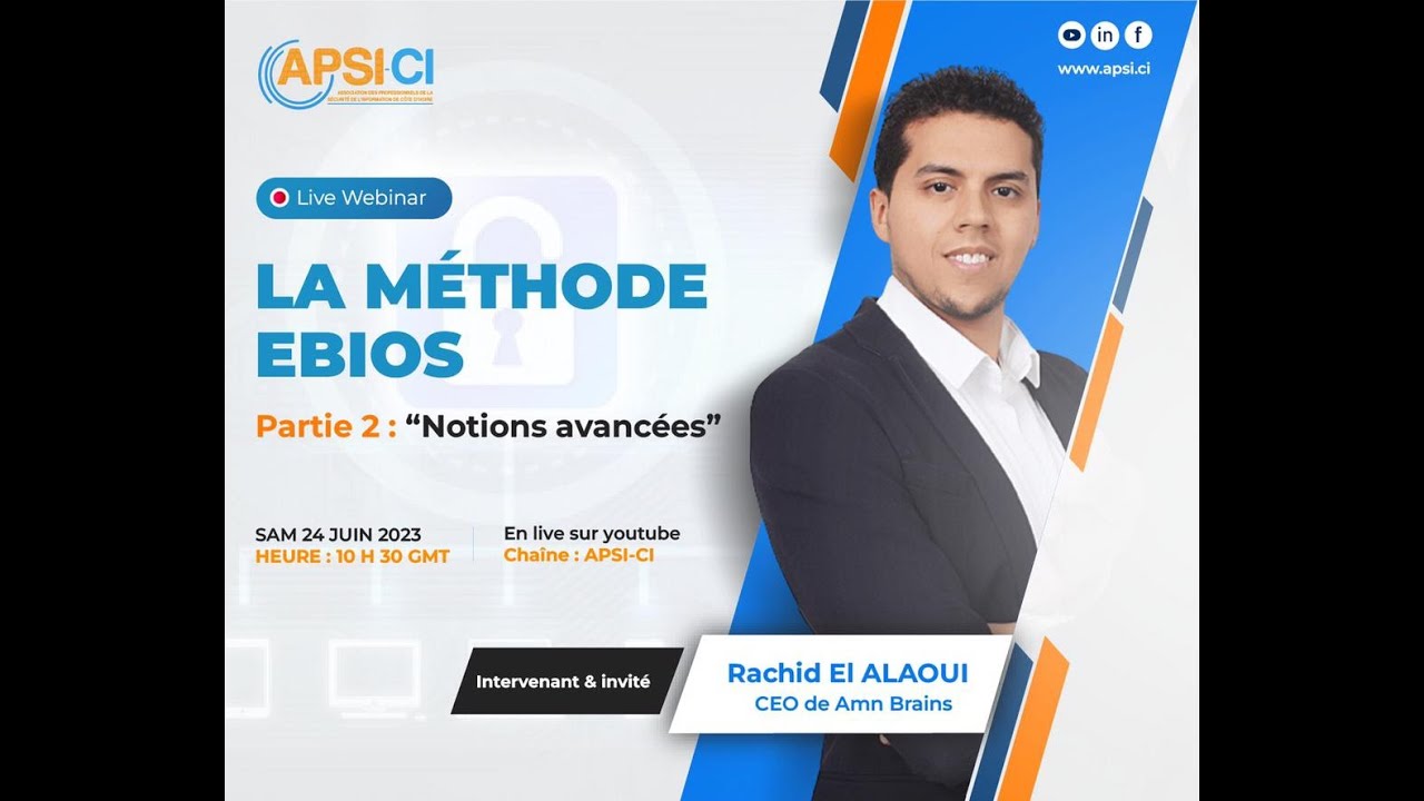 LA METHODE EBIOS PARTIE 2 NOTIONS AVANCEES