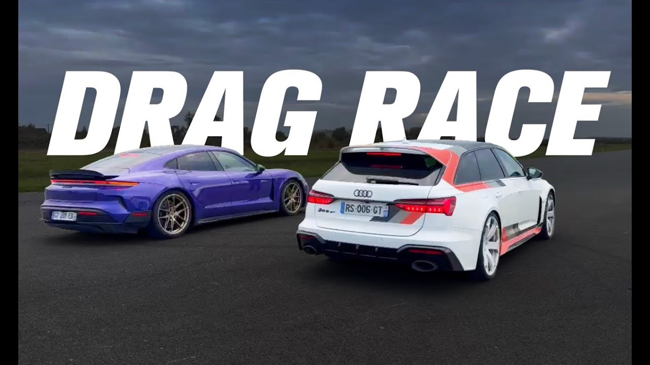 Porsche Taycan Turbo GT  VS Audi RS6 GT