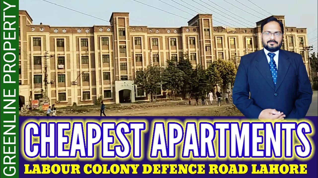 Sasty Apartments in Labour Colony Defence Road Lahore at Excellent Location #flats #avenfield