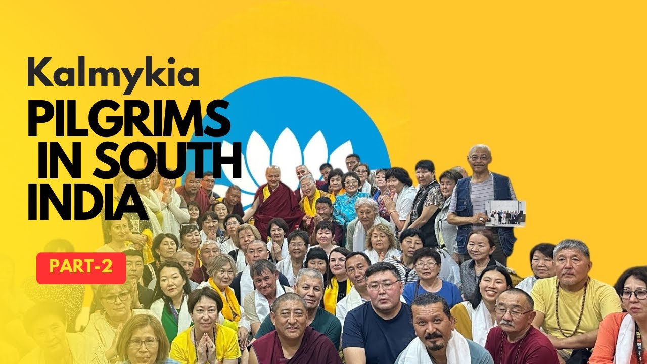 Buddhist pilgrimage in MUNDGOD   (Kalmykia group) PART - 2