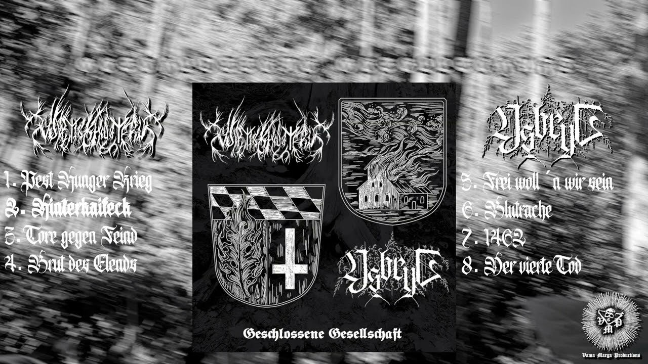 Svartiskhysterik / Ysbryd  - Geschlossene Gesellschaft (Full Split CD)