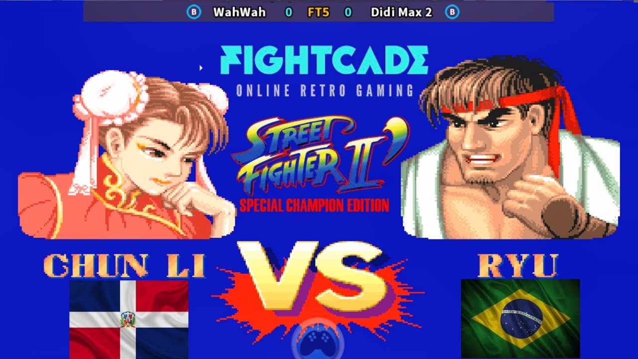Street Fighter 2'CE WahWah vs Didi Max 2 FT5