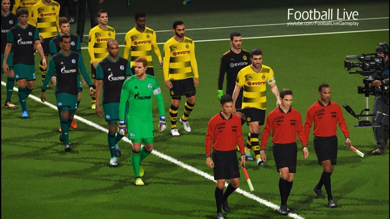 PES 2018 | Боруссия Дортмунд — Шальке 04 | Полный матч дерби | Геймплей на ПК