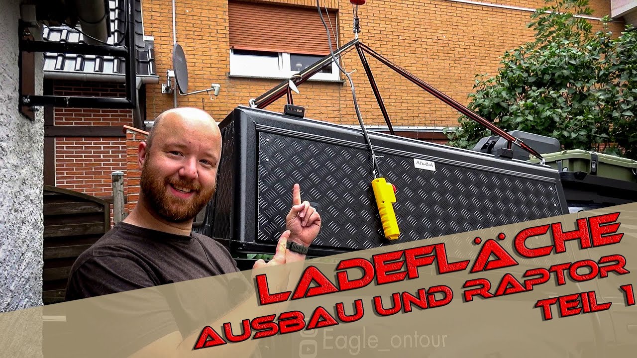 Ladefläche beschichten | Upol Raptor | Ford Ranger | Molly Adventure Umbau | DIY | Eagle ontour