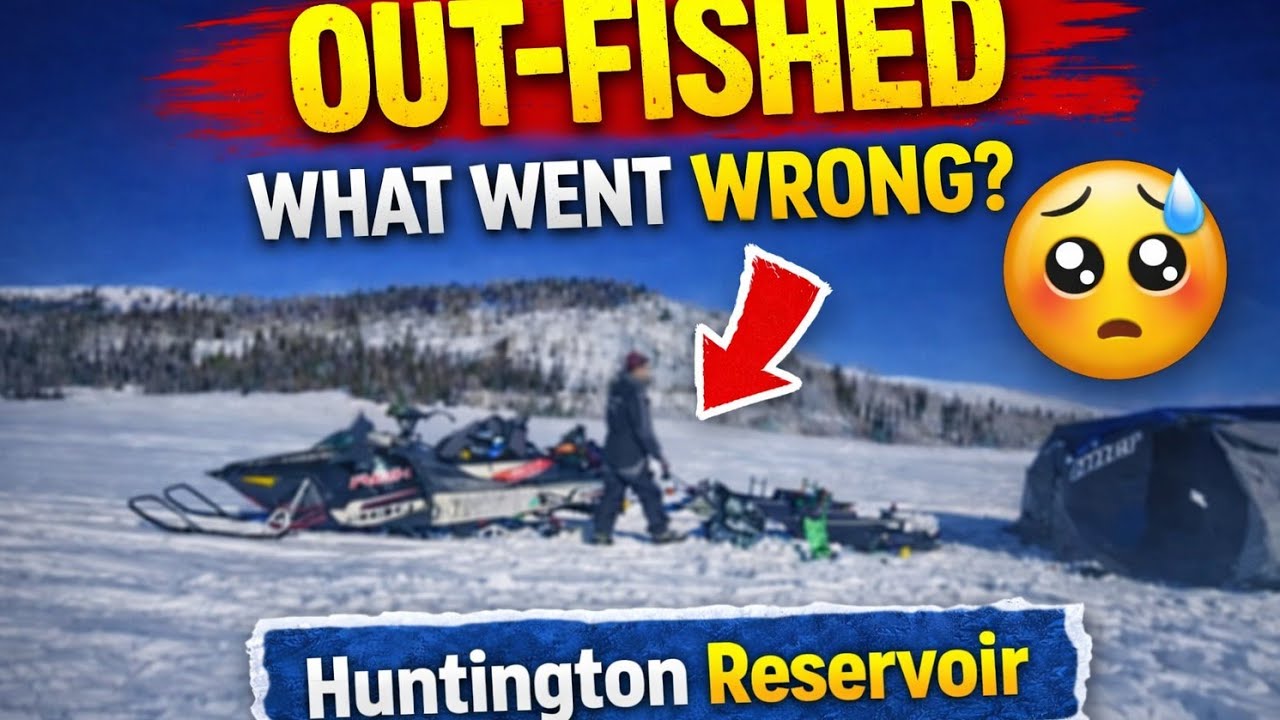 На водохранилище Хантингтон меня сильно переловили… Это больно 😬🎣