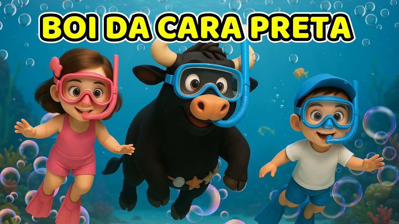 Boi Da Cara Preta | No Fundo Do Mar Com Raul E Lena - M&uacute;sica Infantil Engra&ccedil;ada! #infan6til