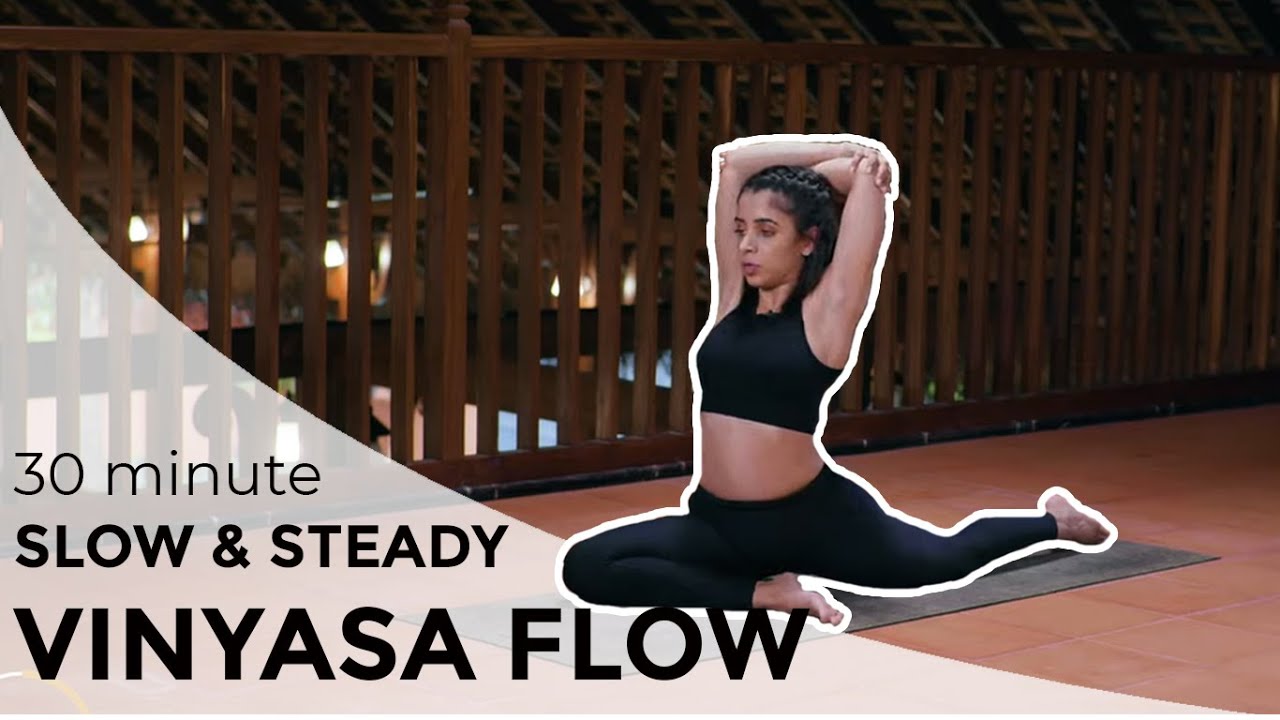 Vinyasa Flow Yoga for Morning (Slow and Steady Vinyasa Flow) | Jahnavi Patwardhan