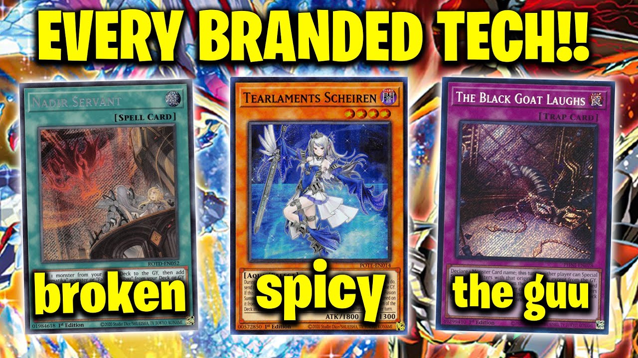BEST Staples & Tech Cards In BRANDED DESPIA!! (This Deck COOKS Meta) | Yugioh