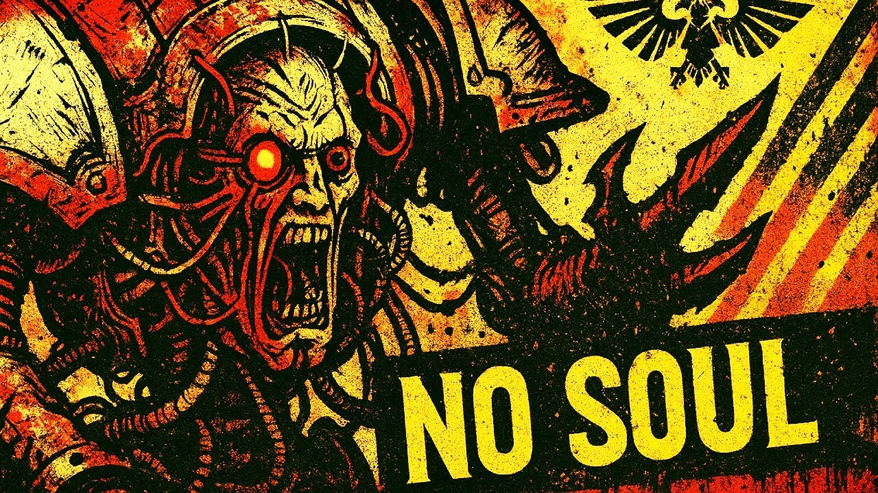 The Horrifying Life Of A Chaos Knight In Warhammer 40K