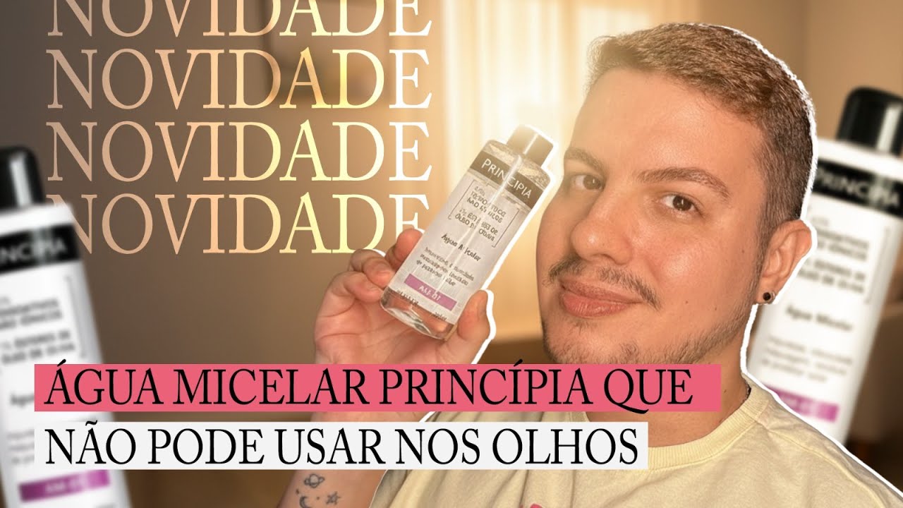 AM01 PRINCIPIA: A ÁGUA MICELAR MAIS POLÊMICA DO ANO? RESENHA SINCERA!
