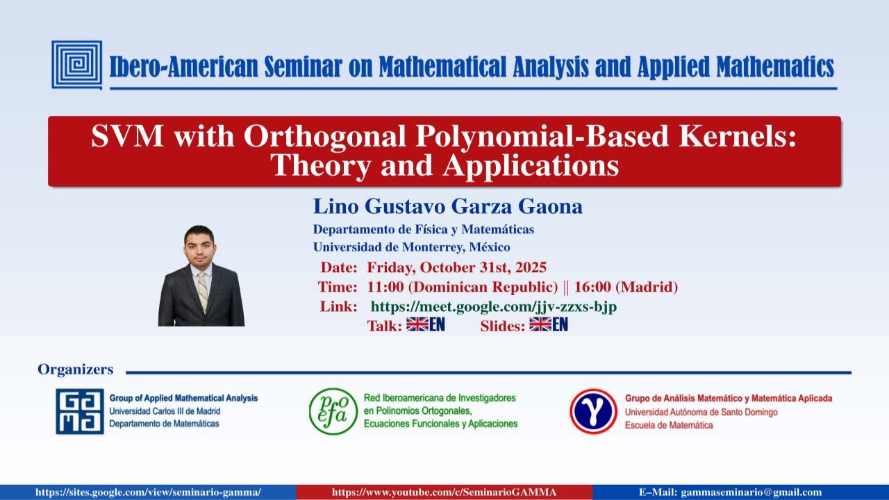 SVM with Orthogonal Polynomial-Based Kernels:Theory and Applications, Lino Gustavo Garza Gaona