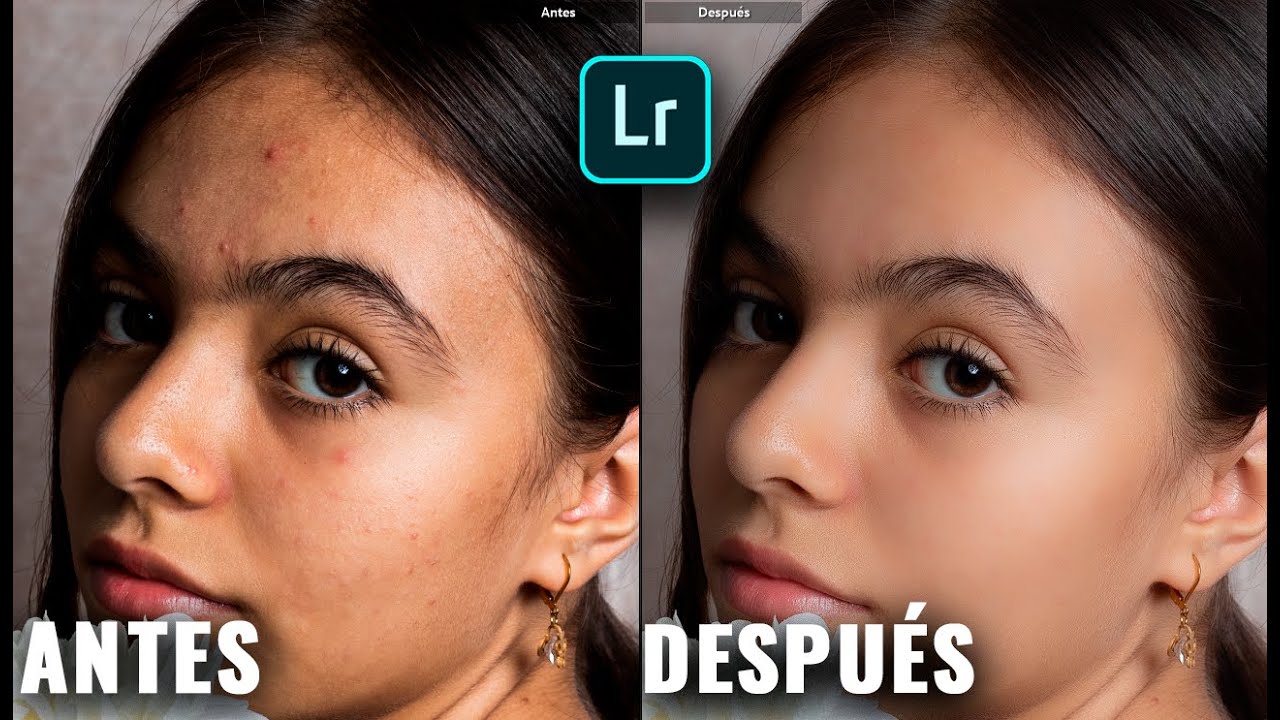 Como RETOCAR la PIEL en LIGHTROOM !!