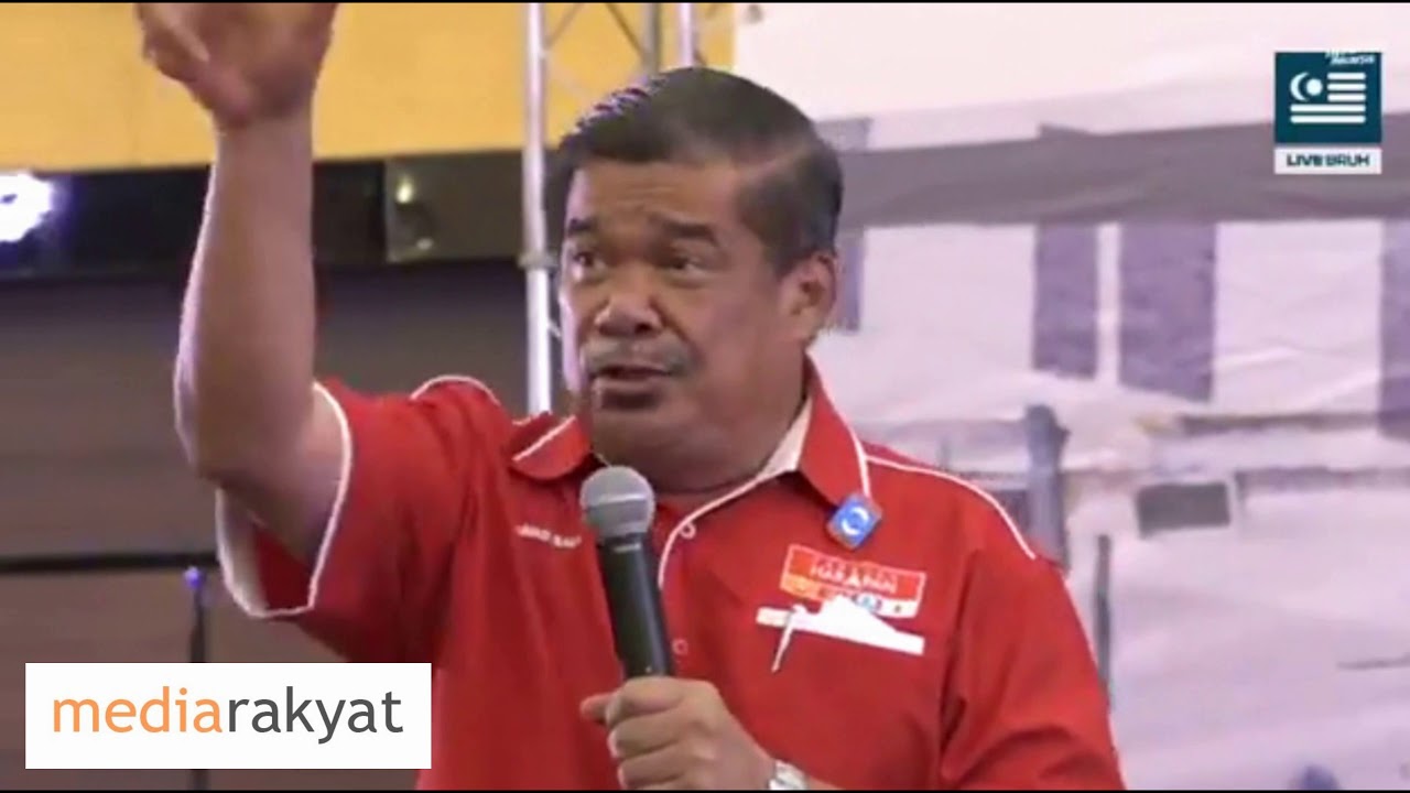 Mat Sabu: Sekarang Bukan Tsunami Cina, Bukan Tsunami India, Tapi Tsunami Rakyat Malaysia