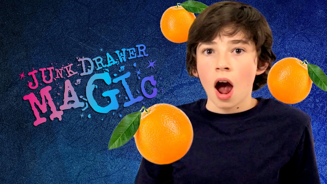 Levitating Fruit Trick & Move a Pen with Your Mind | JUNK DRAWER MAGIC