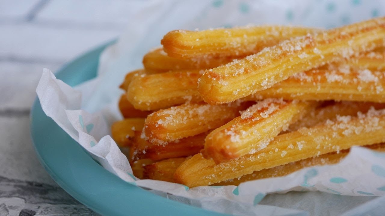 オーブンで焼くベイクドチュロス|Oven Baked Churros