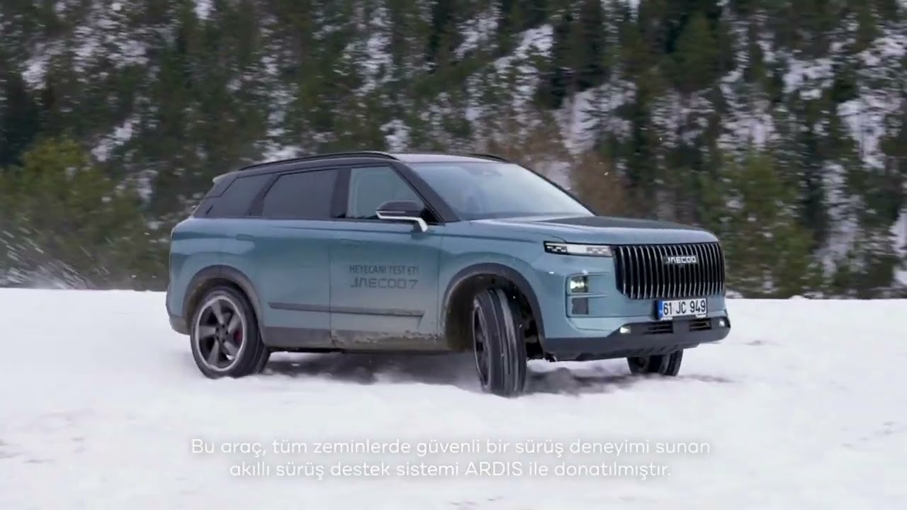 JAECOO 7 | KAR SÜRÜŞ MODU | 4X4 ARAZİ TESTİ