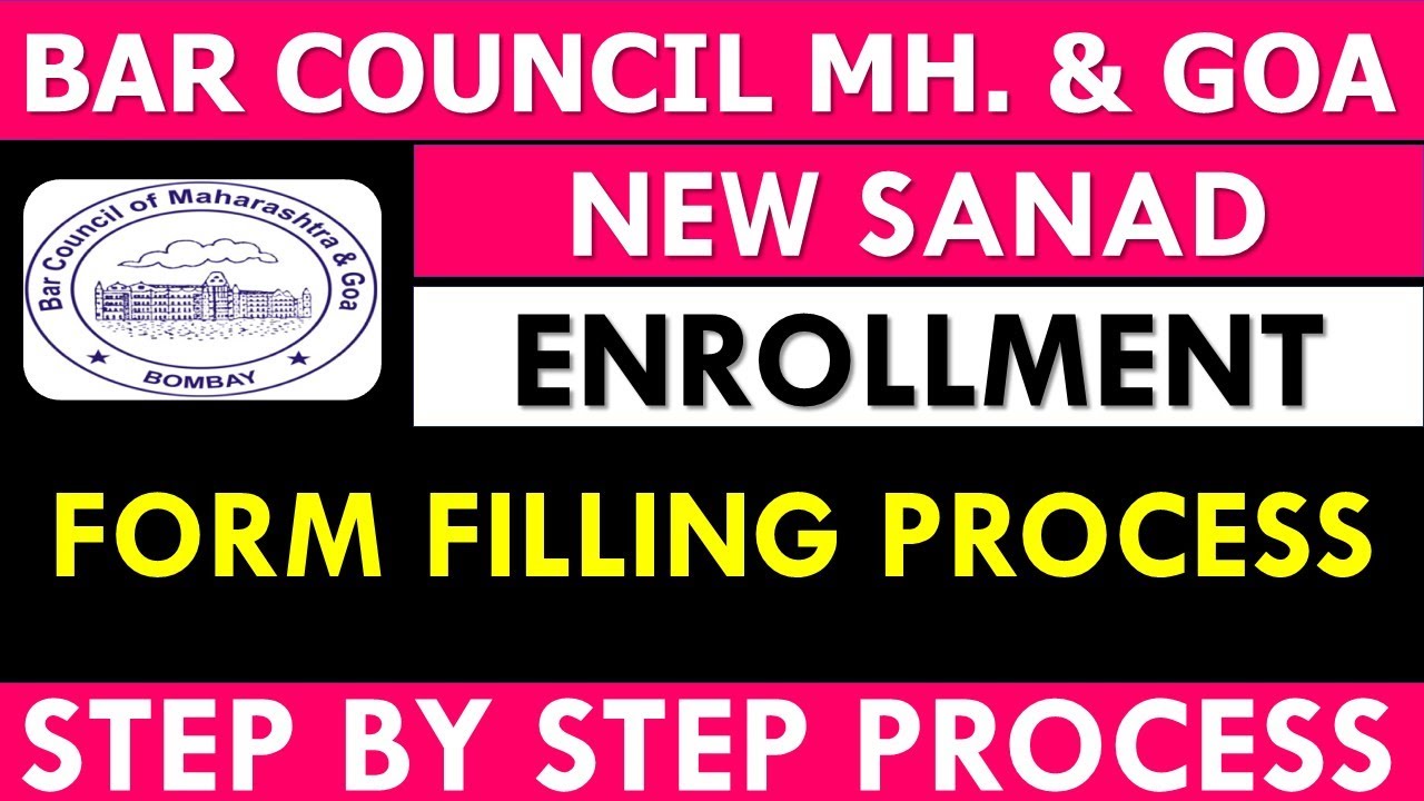 How to Fill Bar Council Registration Form | New Sanad Enrollment Step-by-Step | Form Filling Process