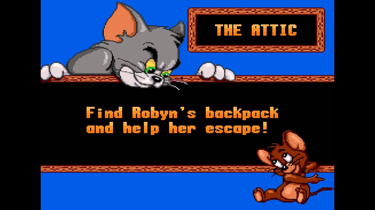 Tom and Jerry - Frantic Antics speedrun in 11:50