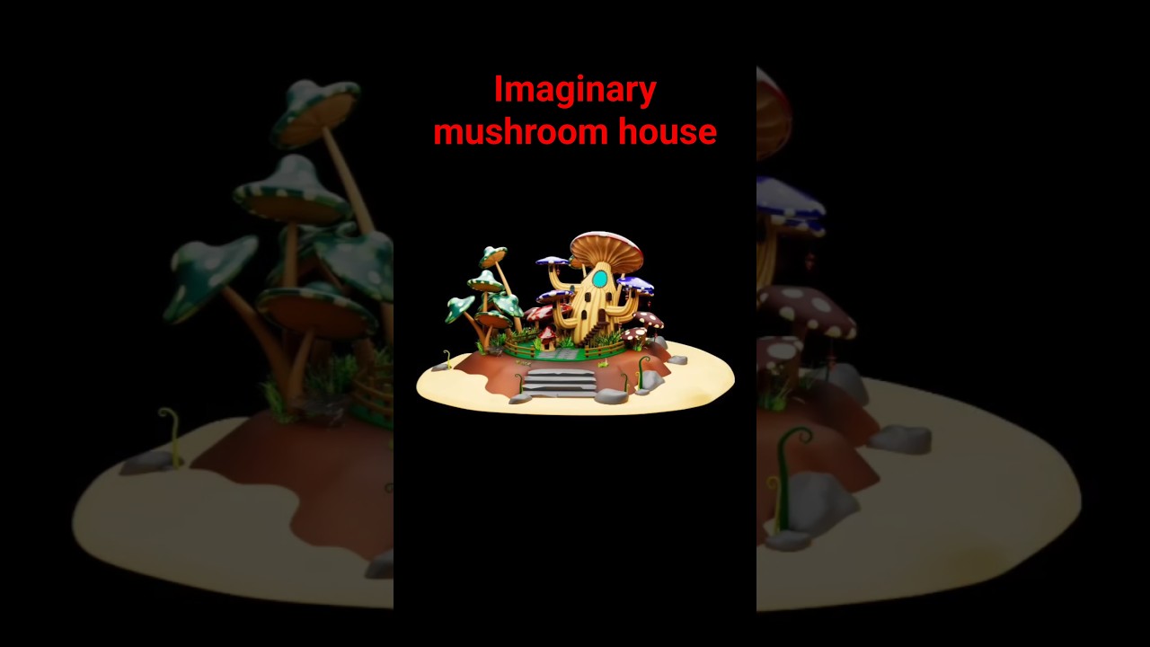 Mushroom house #3dmodeling @maacindia #maacindia #AutodeskMaya #substancepainter #arnold #shortvideo