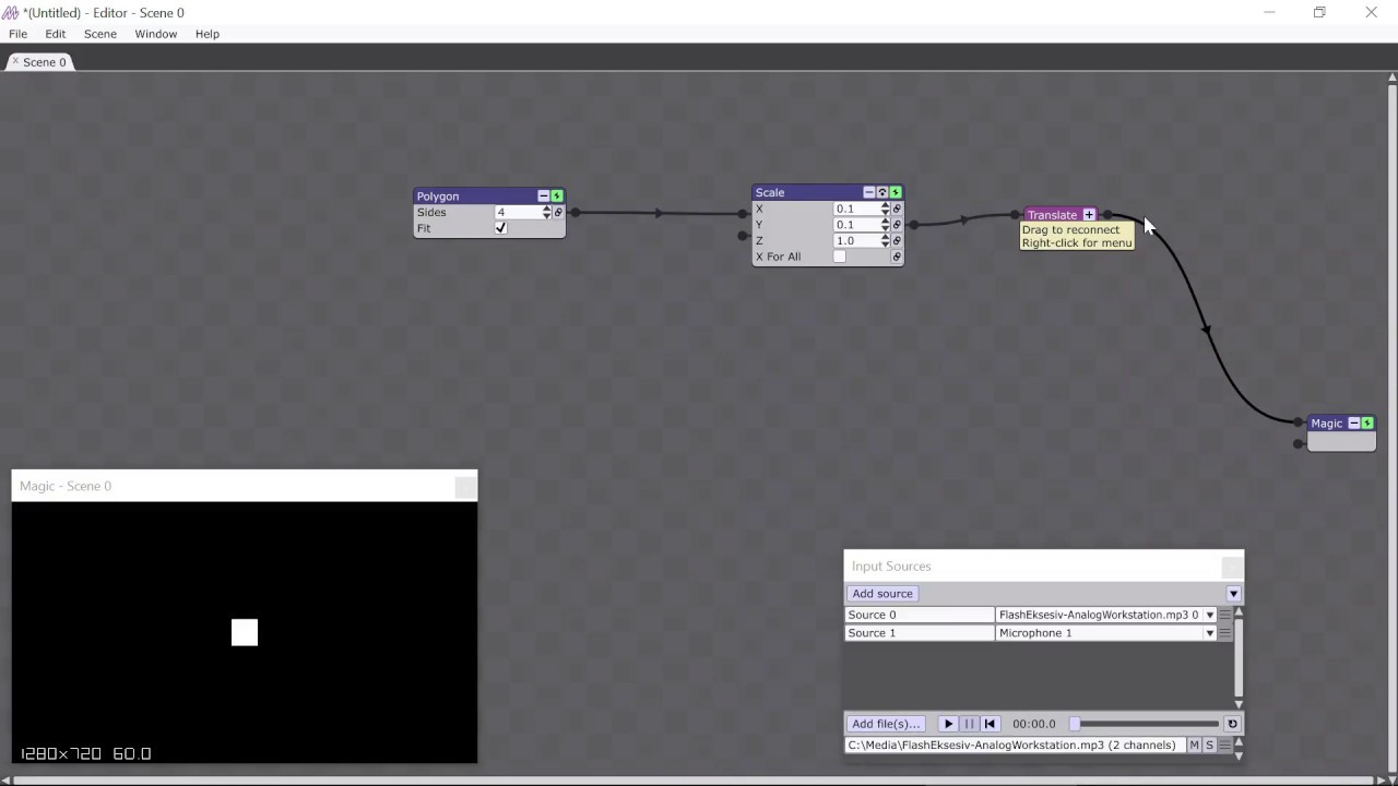 Music visualizer introductory tutorial part 3 -- Magic v2!