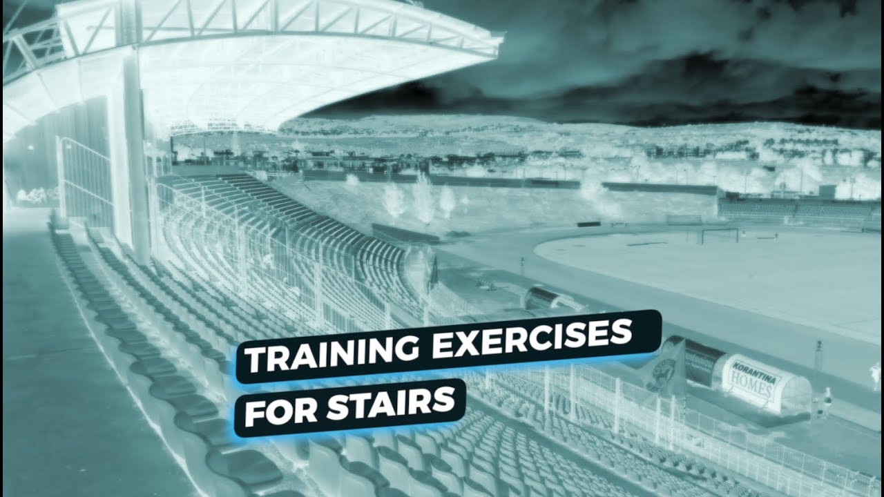 Training exercises for stairs with Michalis Christofi