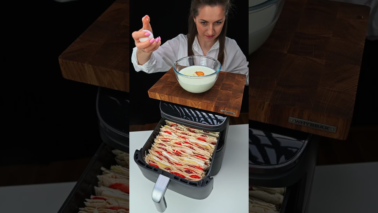 Schneller & unglaublich leckerer Lavash-Auflauf aus der AirFryer 😍