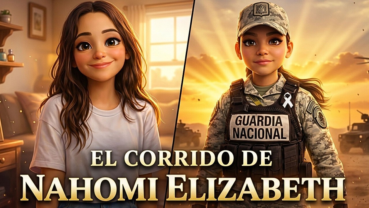 EL CORRIDO DE NAHOMI ELIZABETH | Heroína Caída en Operativo contra El MENCHO |  Descanse en Paz