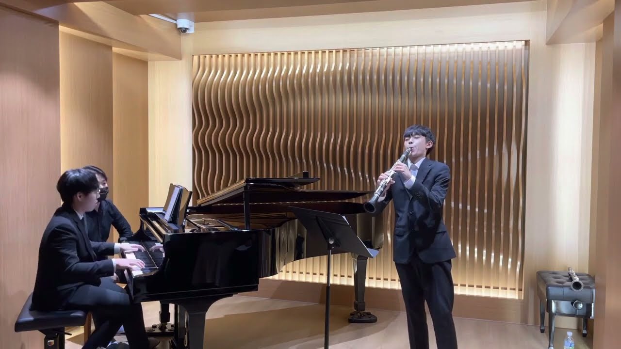 Marc Delmas - Fantaisie italienne pour clarinette et piano, op.110 안유빈