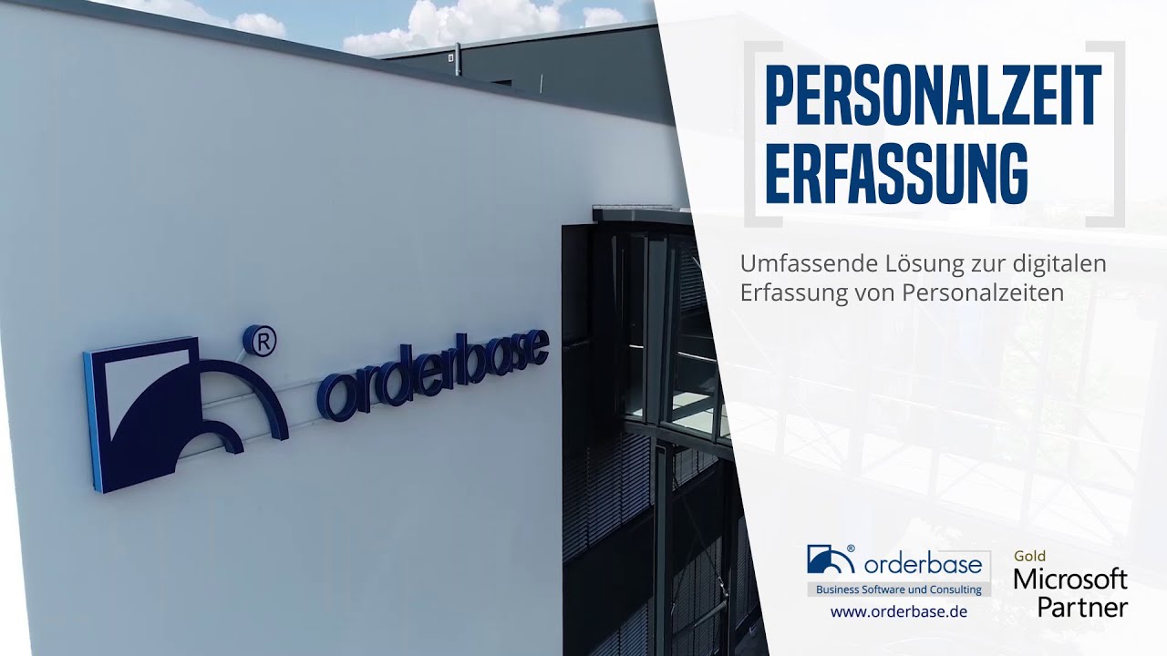 Personalzeiterfassung in Microsoft Dynamics - orderbase TimeManagement