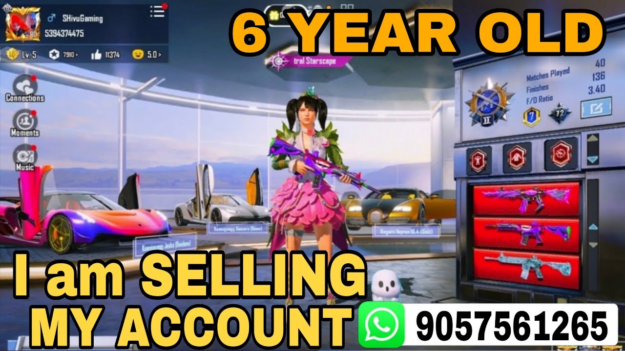 I AM SELLING MY BGMI ACCOUNT ! BGMI ACCOUNT ! 6 YEAR OLD ACCOUNT ! FULL TRUSTED SELLER ! #bgmi 