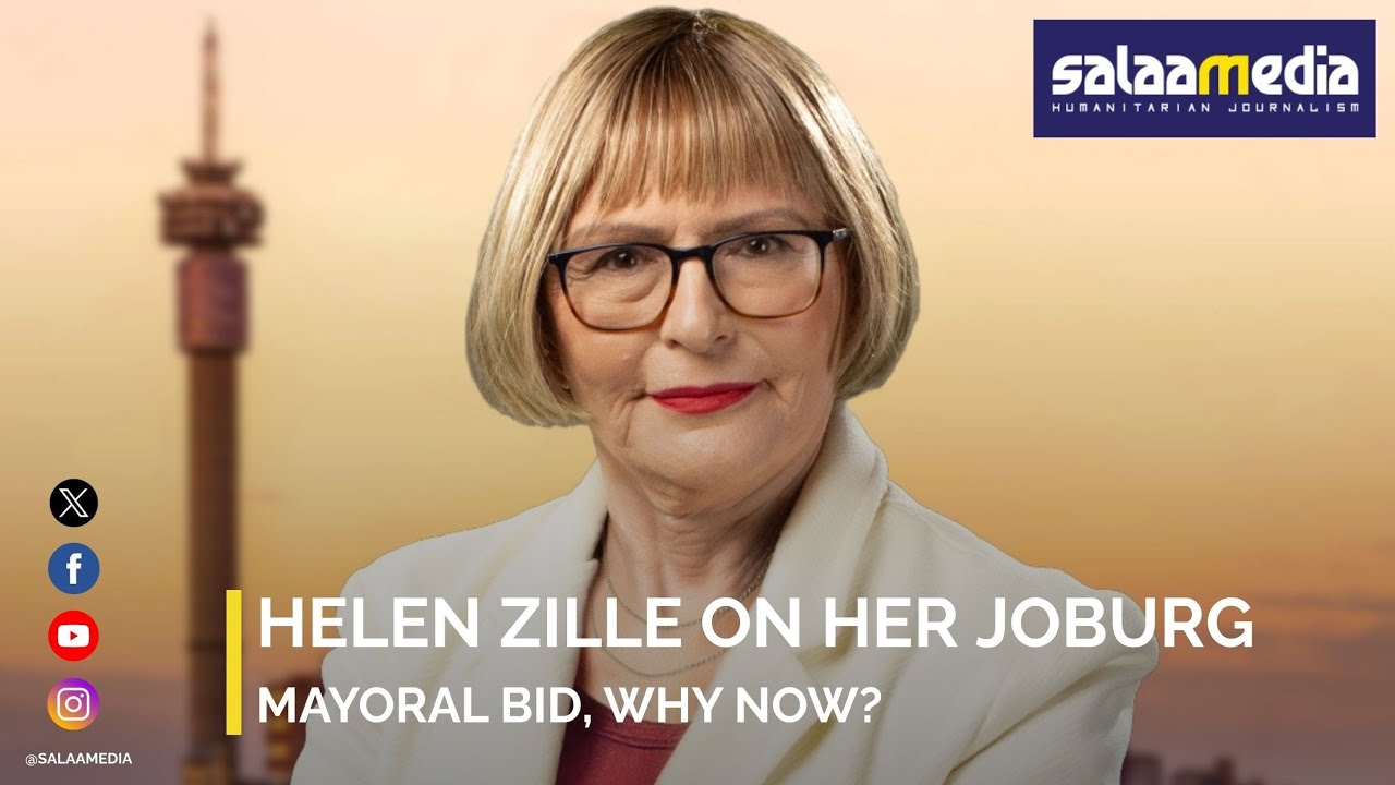 Helen Zille on Her Joburg Mayoral Bid, Why Now?