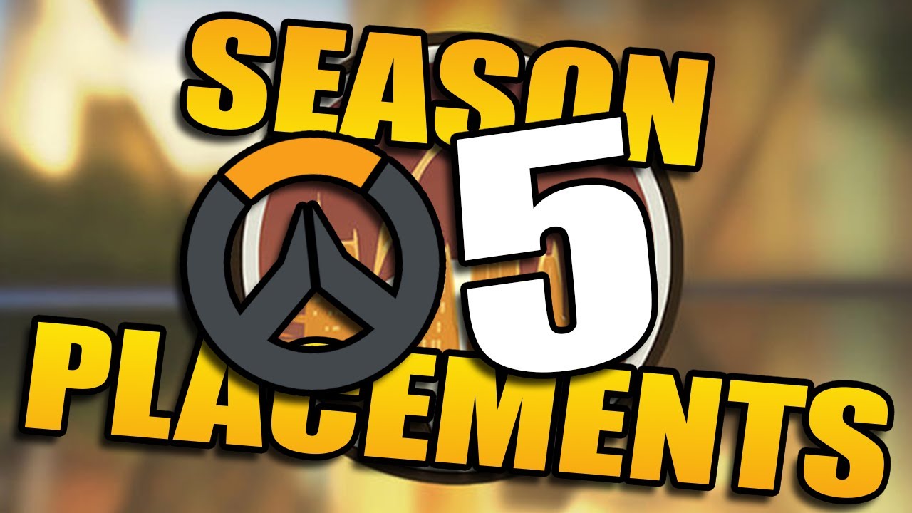 Season 5 placements with friends - part 1 // Overwatch - Season 5