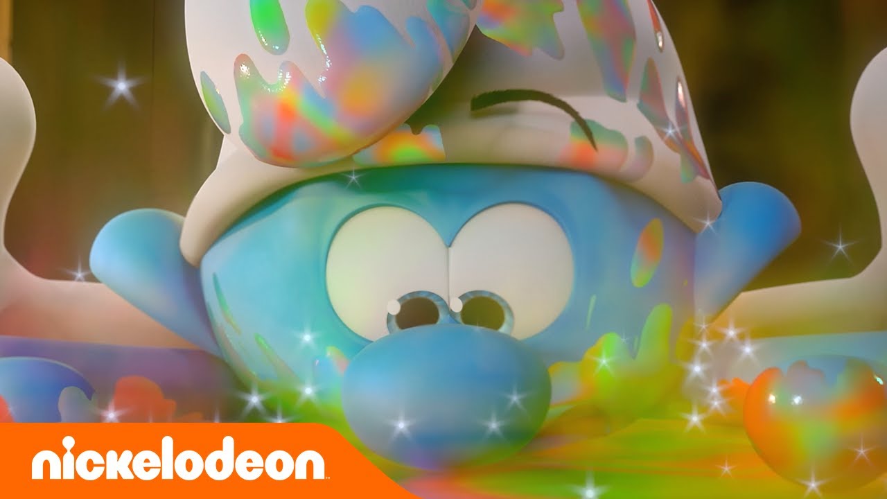 Smurfs | Smurf Assustado Se Transforma num Monstro! | Nickelodeon em Português