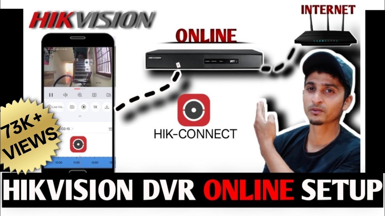NEW UPDATE Hikvision Online Setup | HIkvision New DVR Network Setup